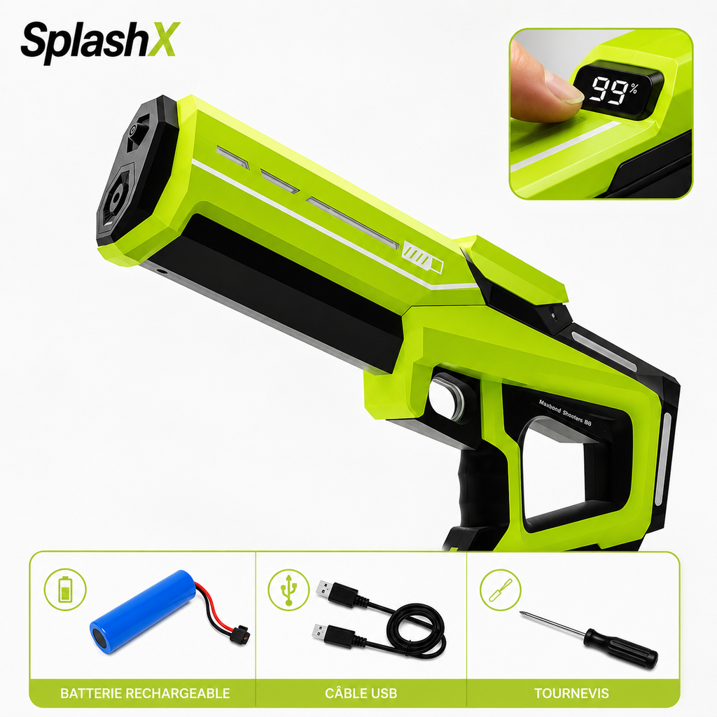 Electric Water Gun - Large Automatic Suction Model