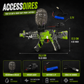 Infrared Electric Gel Blaster – AK47 / MP7 / M416 USB Rechargeable