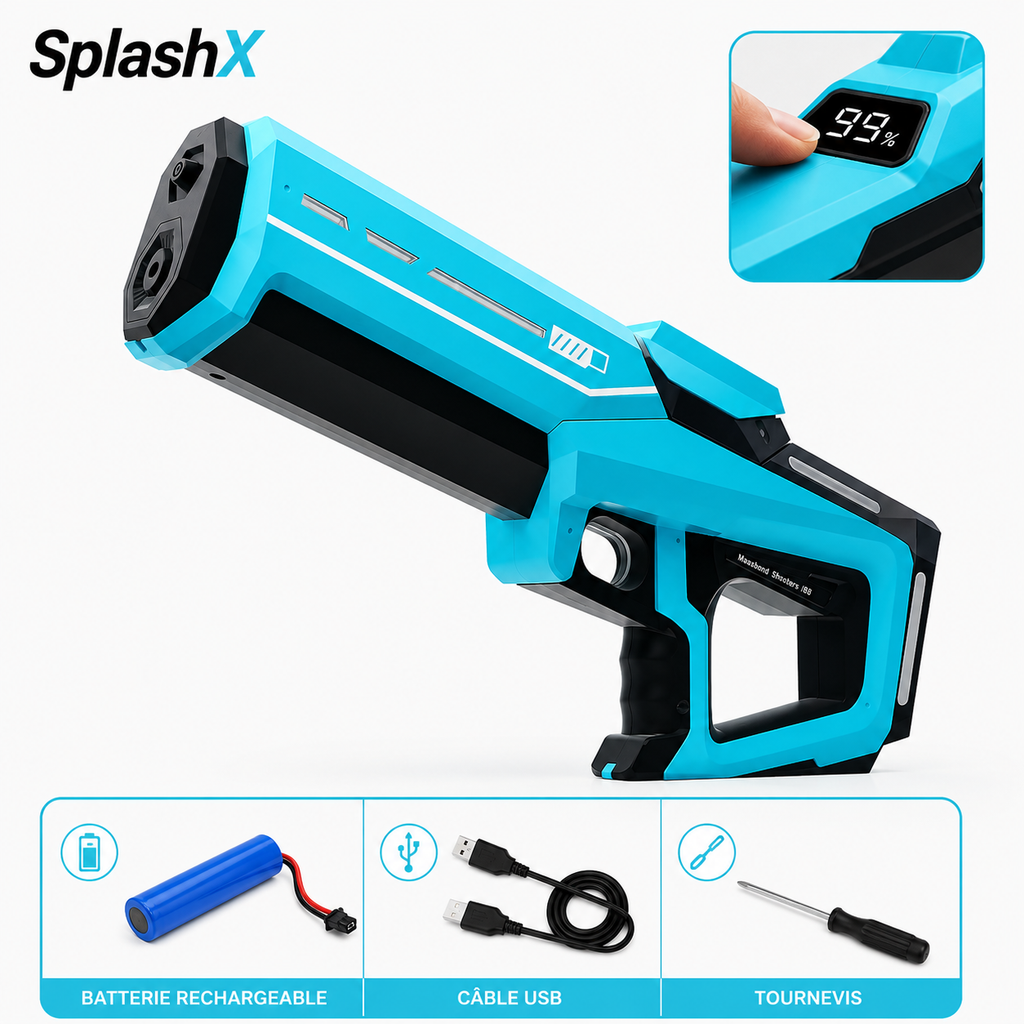 Electric Water Gun - Large Automatic Suction Model