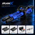 Gel Ball Gatling Gun - Dual Rotating Barrel Automatic Firing Rechargeable