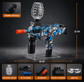 UZI Rechargeable Electric Blaster - Automatic Outdoor Toy Gun for Team Battles - Ideal Gift (No Bullets Included）