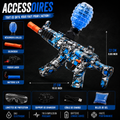 Electric MP5 BB Gun - Automatic Firing USB Rechargeable Accessory Kit