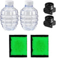 7-8mm Fluorescent Gel Bead Kit – Grenade Bottles and Holders Included