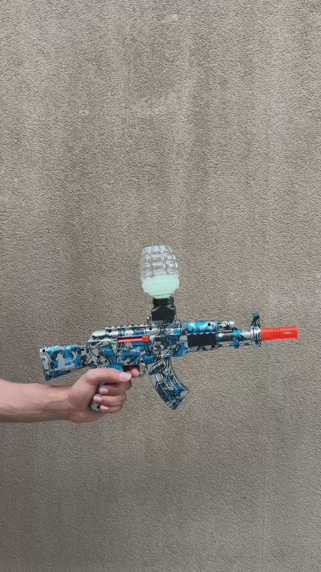 Fusil M416 Électrique à Billes de Gel – Tir Automatique Rechargeable